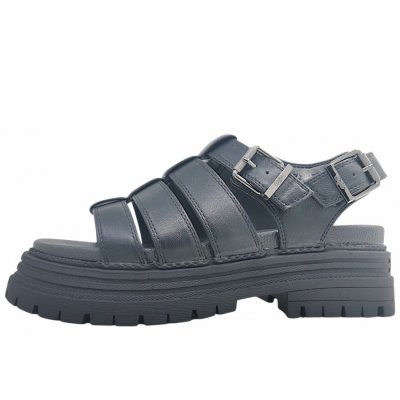 Buffalo Lennox Fisher Sandalette in black Buffalo Lennox Fisher Sandalette in black