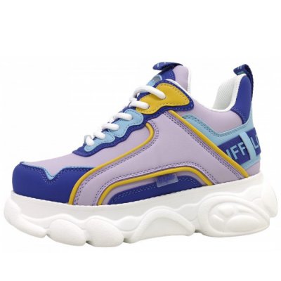 Buffalo CLD Chai Sneaker low in Purple Multi Buffalo CLD Chai Sneaker low in Purple Multi