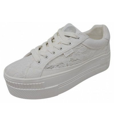 Buffalo Leinenschuh in white Buffalo Leinenschuh in white