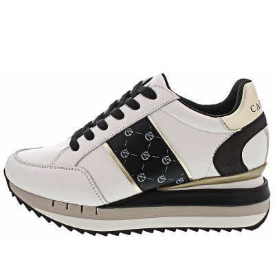 CafeNOIR Sneaker low in bianco-nero