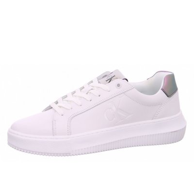 Calvin Klein Chunky Cupsole Sneaker in 01W bright white Calvin Klein Chunky Cupsole Sneaker in 01W bright white