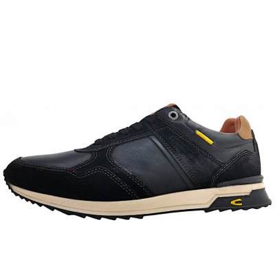 Camel Active sportlicher Schnürer in schwarz/cognac 147 Camel Active sportlicher Schnürer in schwarz/cognac 147