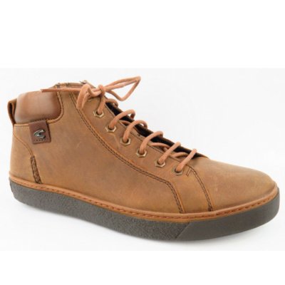 Camel Active Cricket Pull Up bison Sneaker high in bison Camel Active Cricket Pull Up bison Sneaker high in bison