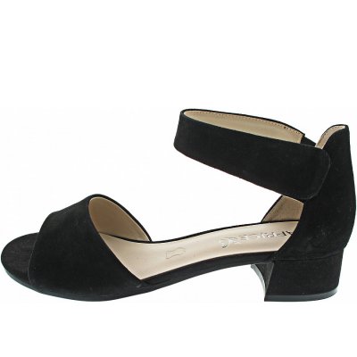 Caprice Sandale in BLACK SUEDE Caprice Sandale in BLACK SUEDE