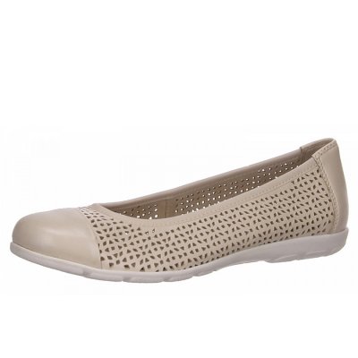 Caprice Ballerina in creme Caprice Ballerina in creme