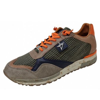 Cetti Sneaker in ante grid khaki Cetti Sneaker in ante grid khaki