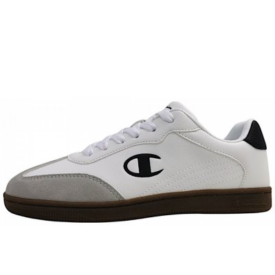 Champion Prestige Mix Low Sportschuh in white/black Champion Prestige Mix Low Sportschuh in white/black