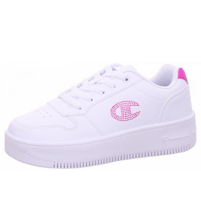 Champion Rebound Platform GS Sneaker in WW005 white Champion Rebound Platform GS Sneaker in WW005 white