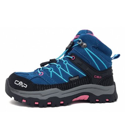 CMP Ki. Trekking Rig. Waterpr Wanderschuh in 06MF Lake/Pink CMP Ki. Trekking Rig. Waterpr Wanderschuh in 06MF Lake/Pink
