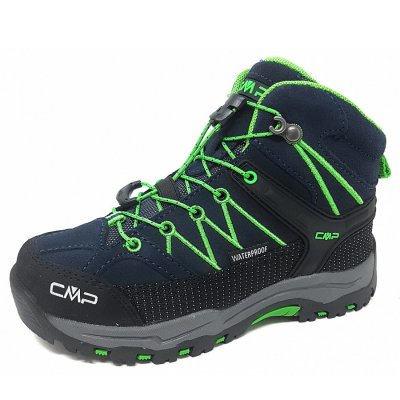 CMP Rigel MID Kids Wanderschuh in blau grün CMP Rigel MID Kids Wanderschuh in blau grün