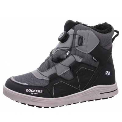 Dockers by Gerli Sneaker high in 120 schwarz grau