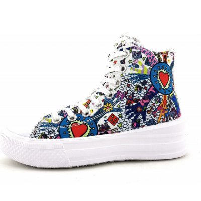 Dockers by Gerli Sneaker in weiß-multi Dockers by Gerli Sneaker in weiß-multi