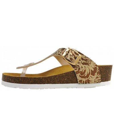 Dr. Brinkmann Pego Pantolette in gold/multi