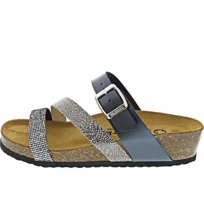 Dr. Stark Pantolette in schwarz-silber Dr. Stark Pantolette in schwarz-silber
