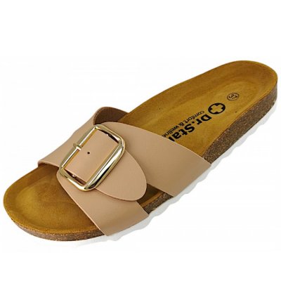 Dr. Stark Pantolette in taupe 07 Dr. Stark Pantolette in taupe 07