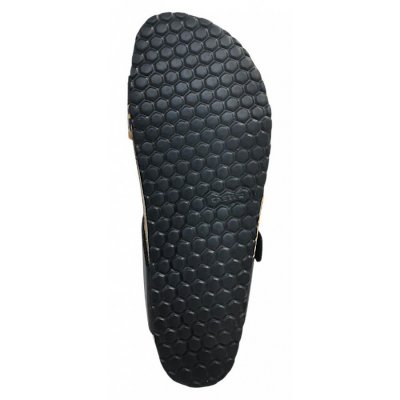 Dr. Stark Pantolette in black/leo Dr. Stark Pantolette in black/leo