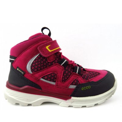 Ecco Urban Hiker plum GTX Sneaker high in BLACK/RED PLUM Ecco Urban Hiker plum GTX Sneaker high in BLACK/RED PLUM