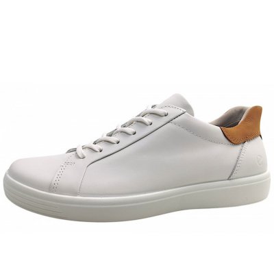 Ecco Soft 7 Easy Slip Lace Schnürer in white/lion 50104 Ecco Soft 7 Easy Slip Lace Schnürer in white/lion 50104