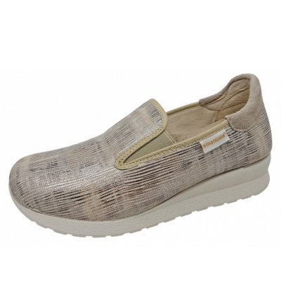 Emanuela Marro 9 Hausschuh in beige kombi