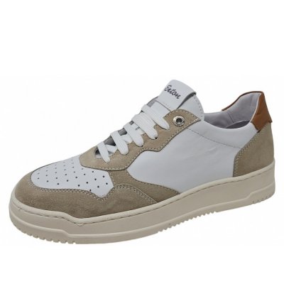 Exton Sneaker in weiß taupe