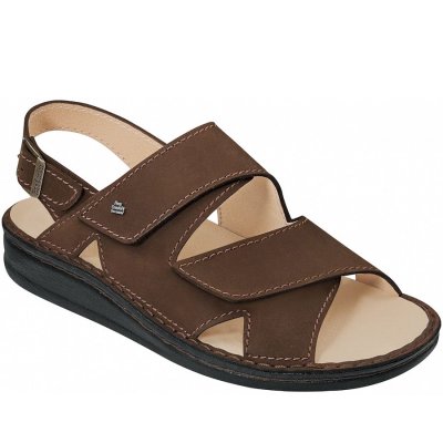 Finn Comfort Sandale in Braun