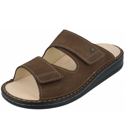 Finn Comfort Riad Pantoletten in chestnut