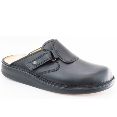 Finn Comfort Venedig Bosco Clogs in schwarz
