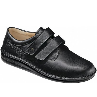 Finn Comfort Kletthalbschuh in schwarz