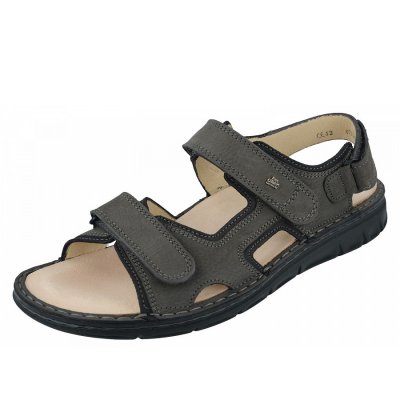 Finn Comfort Sandalen in Grey/Schwarz Finn Comfort Sandalen in Grey/Schwarz