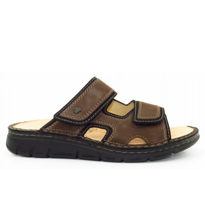 Finn Comfort Thaso-S grizzly Pantolette in braun Finn Comfort Thaso-S grizzly Pantolette in braun