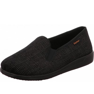 Fischer Markenschuhe Hausschuhe in anthrazit