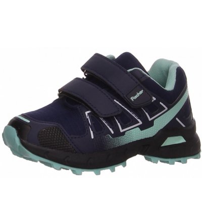 Fischer Markenschuhe Halbschuhe in blau kombi.