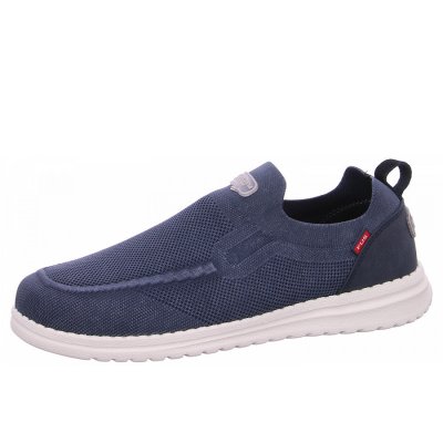 Fusion 2-2-2-0103-0723 Slipper in blue washed knit