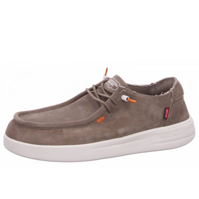 Fusion Sneaker in suede taupe