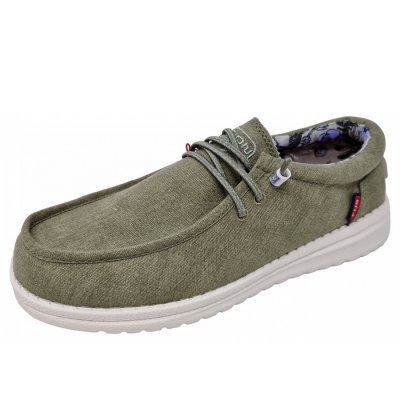 Fusion Leinenschuh in sage grün Fusion Leinenschuh in sage grün