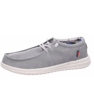 Fusion Slipper in lt.grey washed canvas Fusion Slipper in lt.grey washed canvas