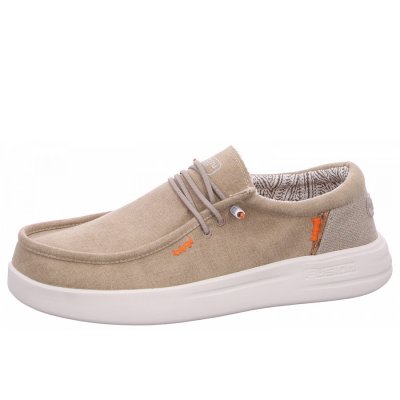 Fusion Leinenschuh in washed canvas beige Fusion Leinenschuh in washed canvas beige
