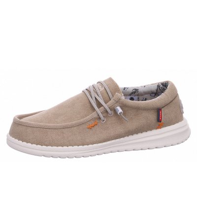 Fusion Slipper in washed canvas beige Fusion Slipper in washed canvas beige