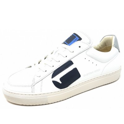 G-Star Sneaker in 1973 white navy