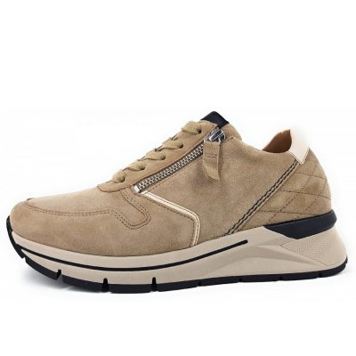 Gabor Comfort Davos, H Sneaker in 44-beige/sabbia