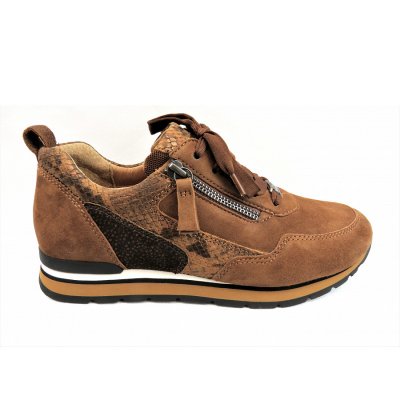 Gabor Samtchev./Snake new whisky Sneaker in new whisky/mocca Gabor Samtchev./Snake new whisky Sneaker in new whisky/mocca