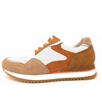 Gabor Comfort Sneaker in weiss/beige Gabor Comfort Sneaker in weiss/beige
