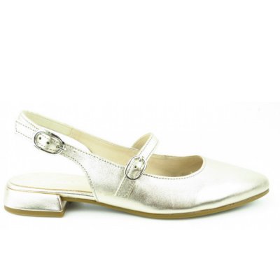 Gabor Satin Metallic puder Slingpumps in puder Gabor Satin Metallic puder Slingpumps in puder