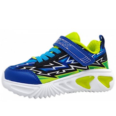 Geox Assisster Bay Klettschuh in C4344 royal/lime Geox Assisster Bay Klettschuh in C4344 royal/lime