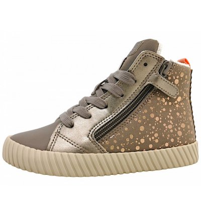 Geox J MIRROLESS GIRL Stiefel in DK Beige C5005