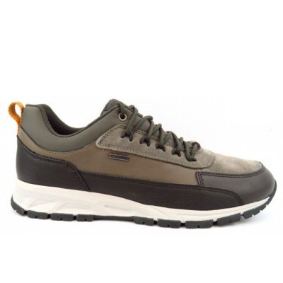 Geox U DELRAY B ABX Sneaker in DK COFFEE/DOVE GREY Geox U DELRAY B ABX Sneaker in DK COFFEE/DOVE GREY