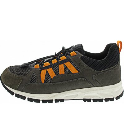 Geox sportlicher Schnürer in military-black Geox sportlicher Schnürer in military-black