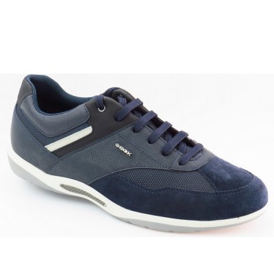 Geox U VOLERE A - NBK SYNT.LEA Sneaker in NAVY Geox U VOLERE A - NBK SYNT.LEA Sneaker in NAVY