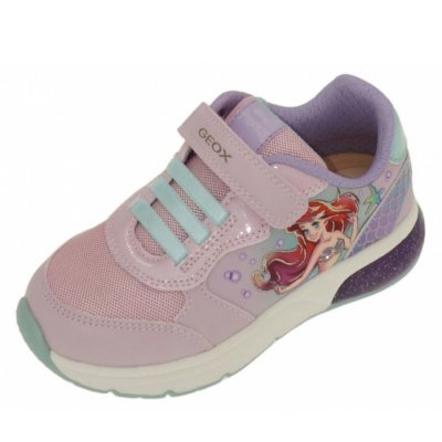 Geox J SPACECLUB GIRL Sneaker low in PINK/WATERSEA Geox J SPACECLUB GIRL Sneaker low in PINK/WATERSEA