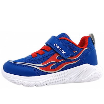 Geox Sprintstyle Bay Klettschuh in C0833 royal/red Geox Sprintstyle Bay Klettschuh in C0833 royal/red